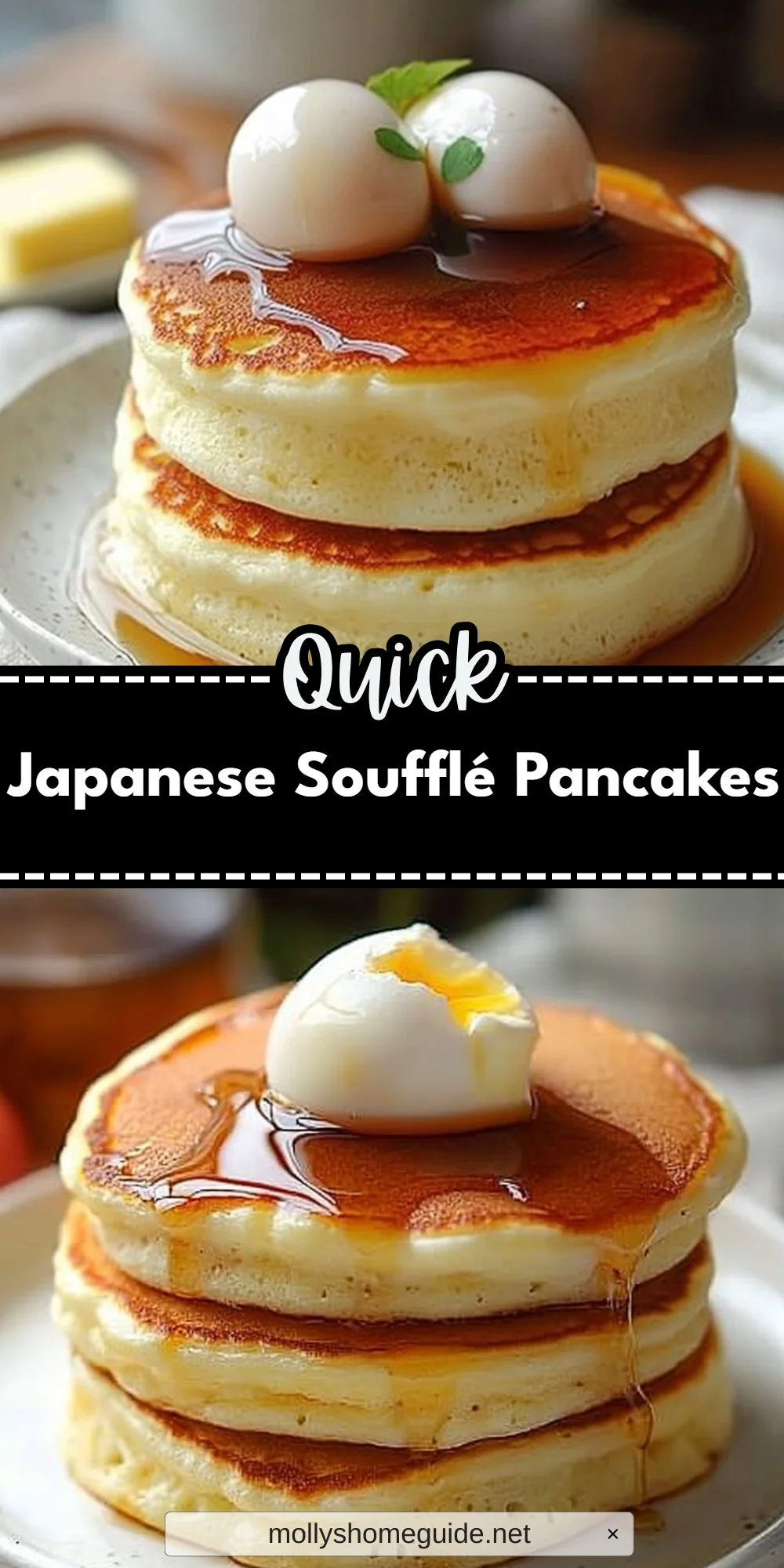 Japanese Soufflé Pancakes
