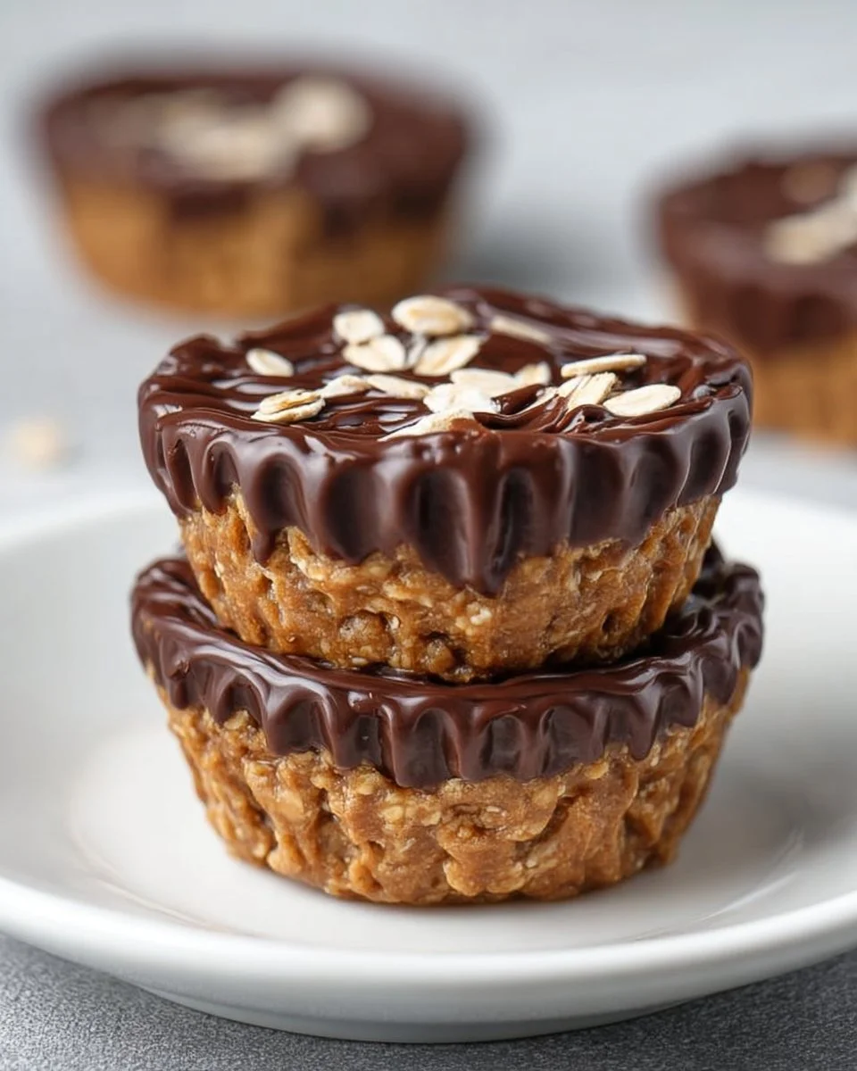 Moist Peanut Butter Protein Oatmeal Cups