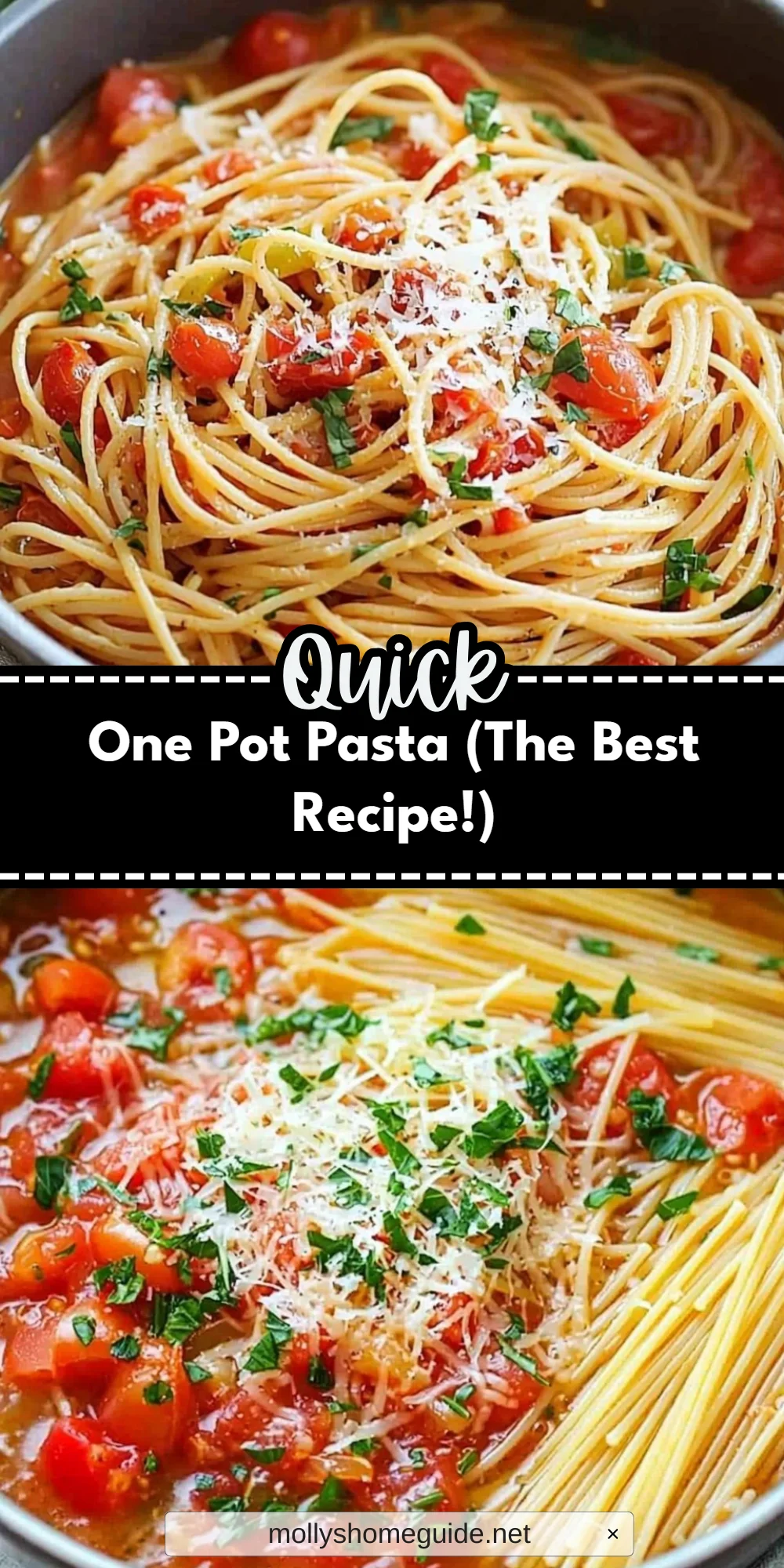 One Pot Pasta (The Best Recipe!)