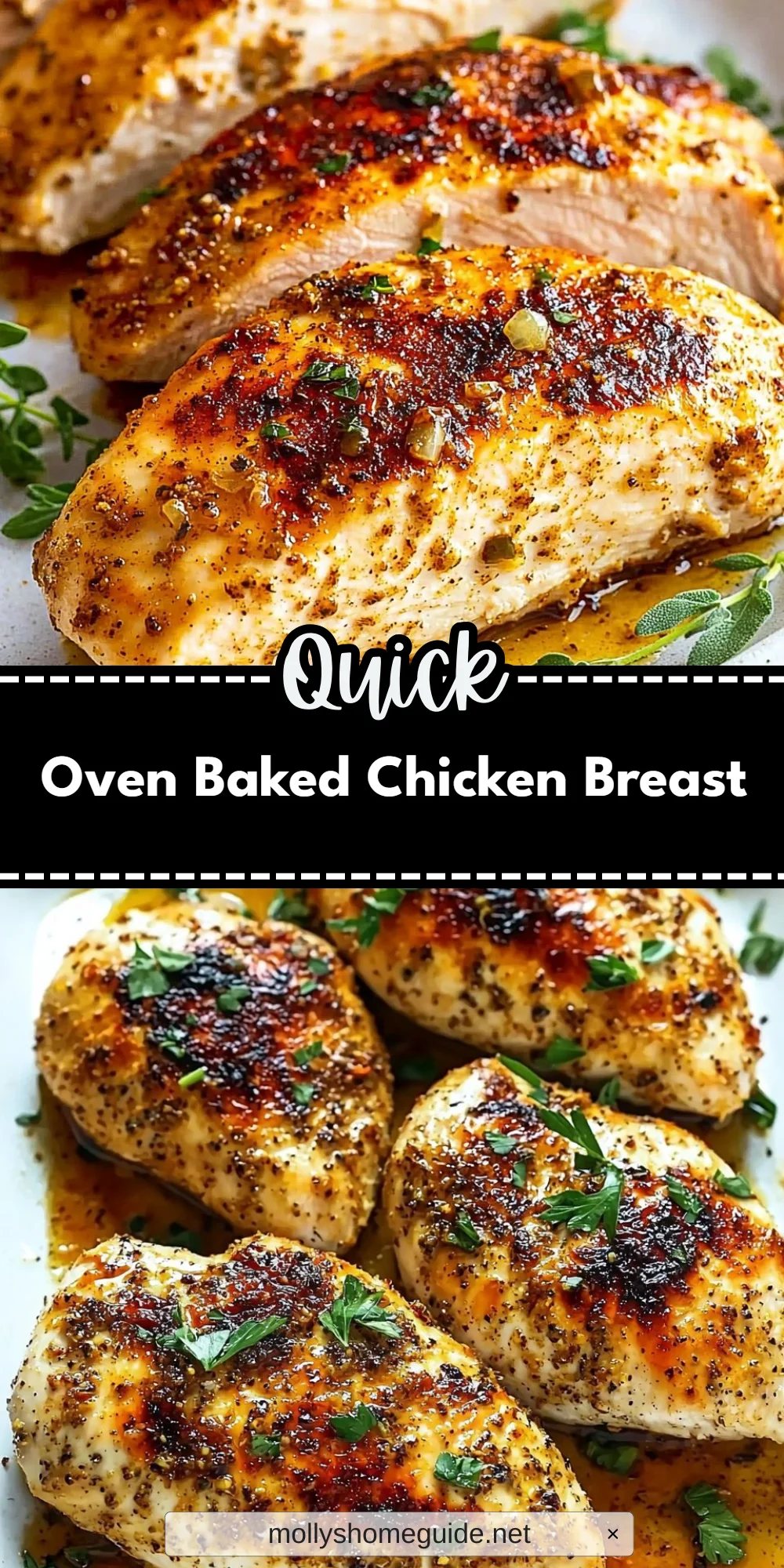 Oven Baked Chicken Breast