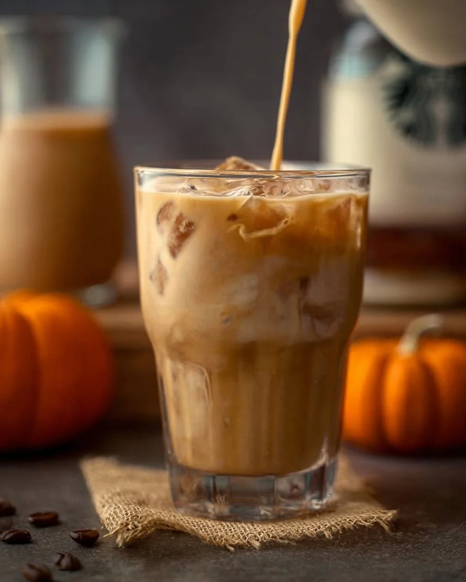 Starbucks Iced Pumpkin Cream Chai Tea Latte