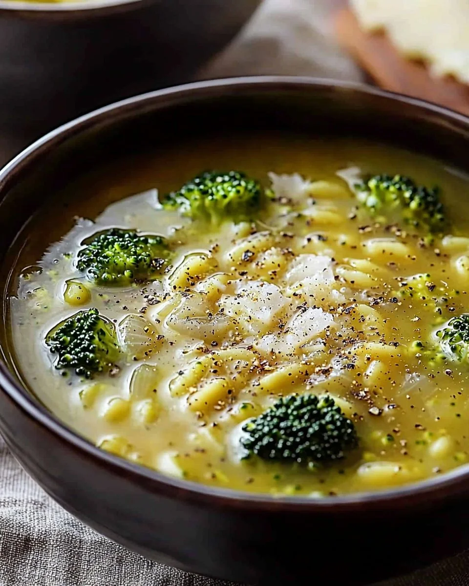 Warming Italian Broccoli Soup