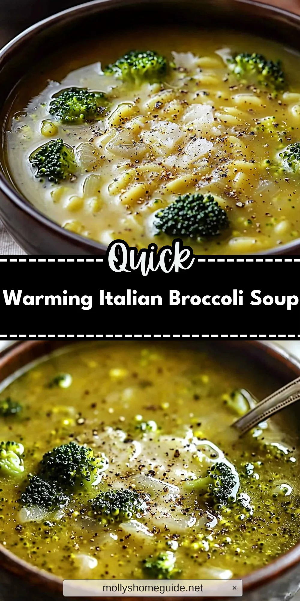 Warming Italian Broccoli Soup