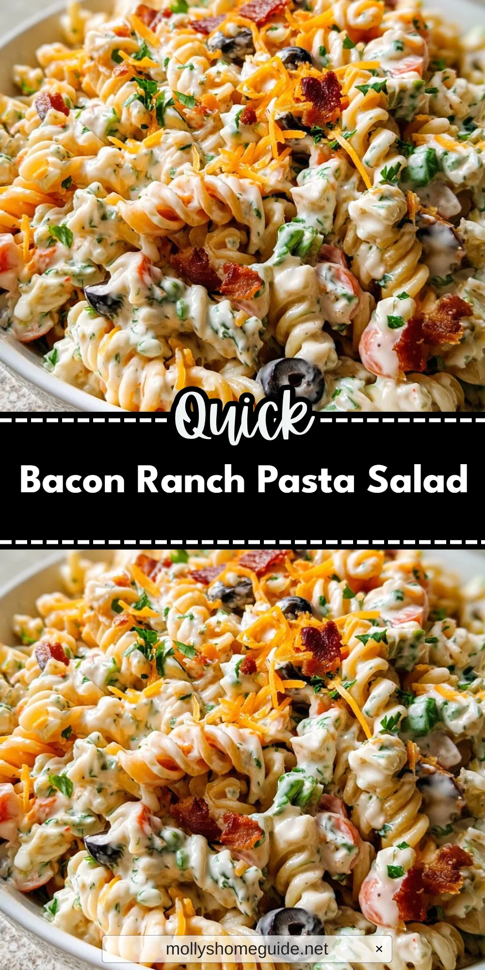 Bacon Ranch Pasta Salad