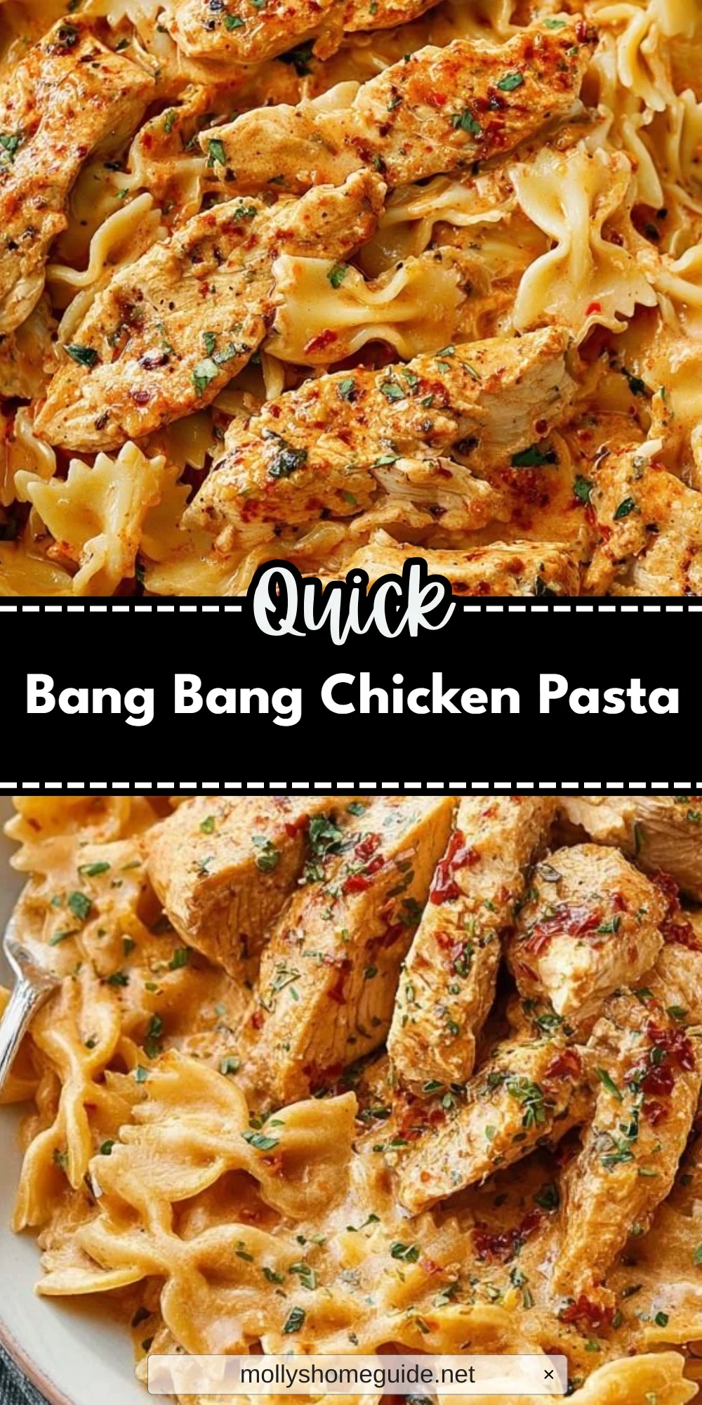 Bang Bang Chicken Pasta