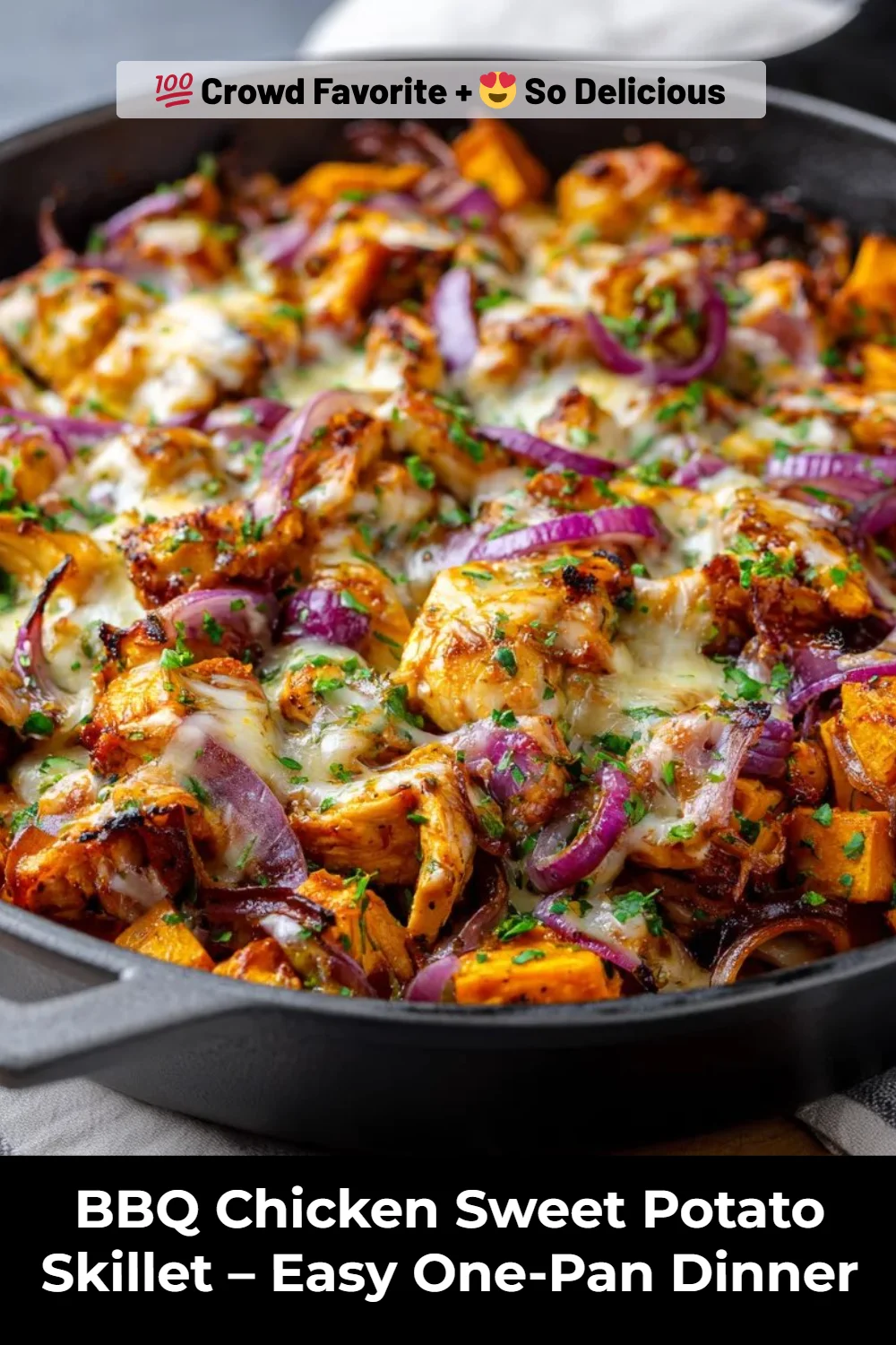 BBQ Chicken Sweet Potato Skillet – Easy One-Pan Dinner