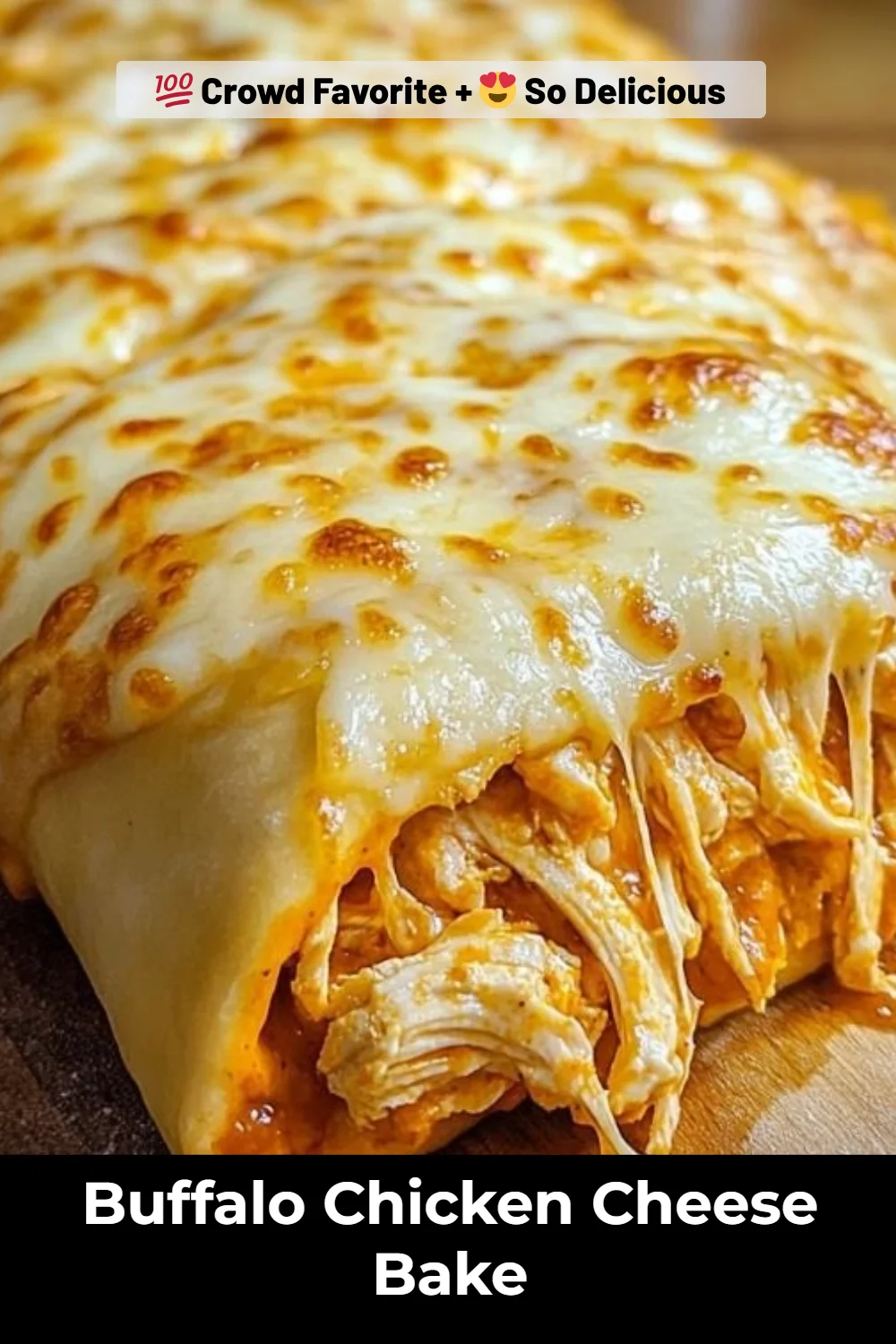 Buffalo Chicken Cheese Bake