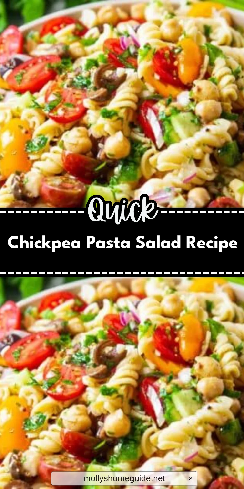 Chickpea Pasta Salad Recipe