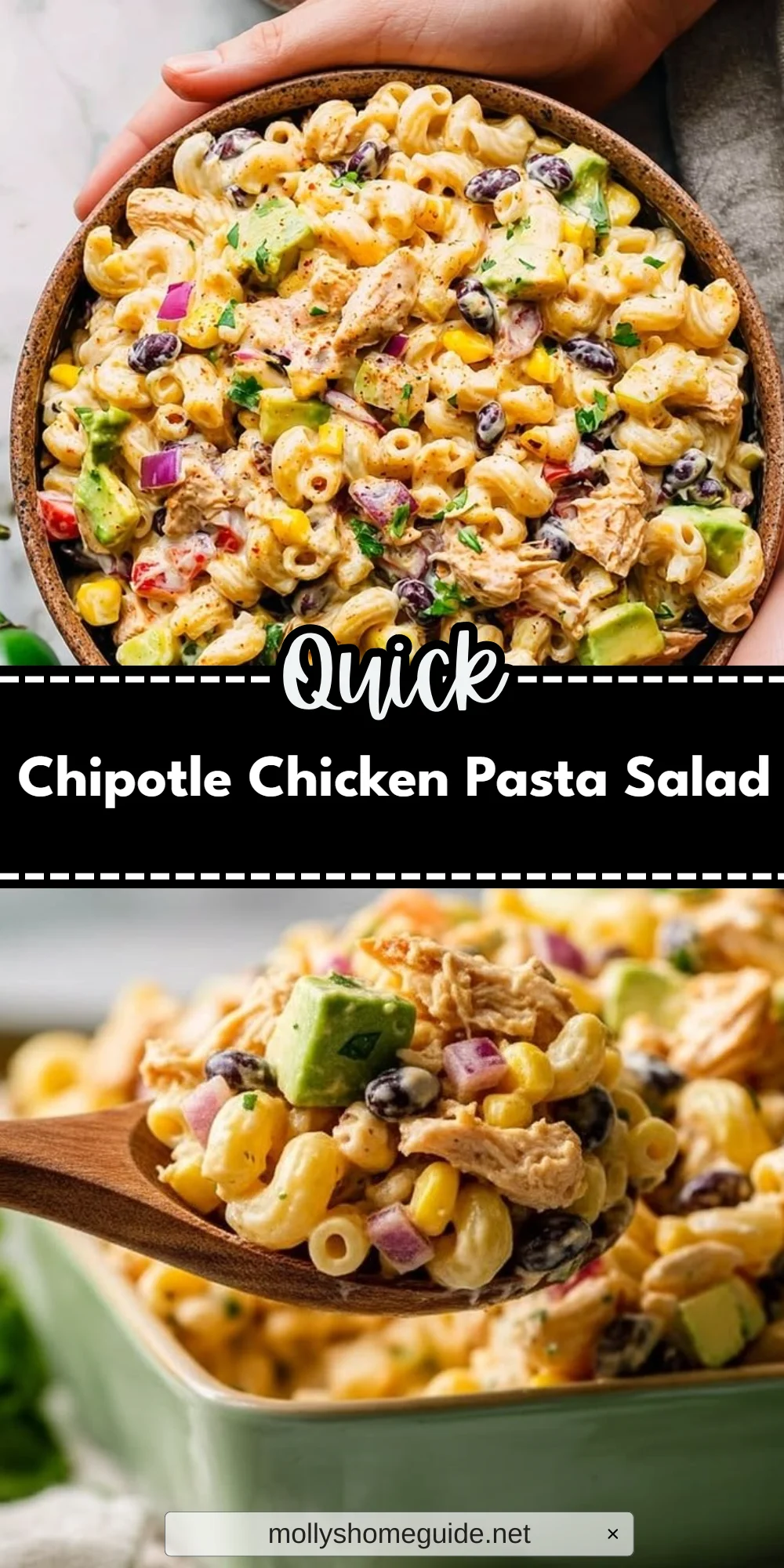Chipotle Chicken Pasta Salad