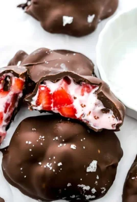 Chocolate Strawberry Frozen Yogurt Bites for a refreshing dessert treat