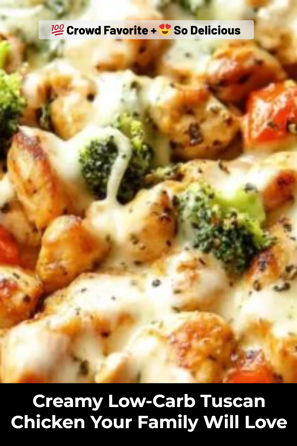 Creamy Low-Carb Tuscan Chicken Your Family Will Love
