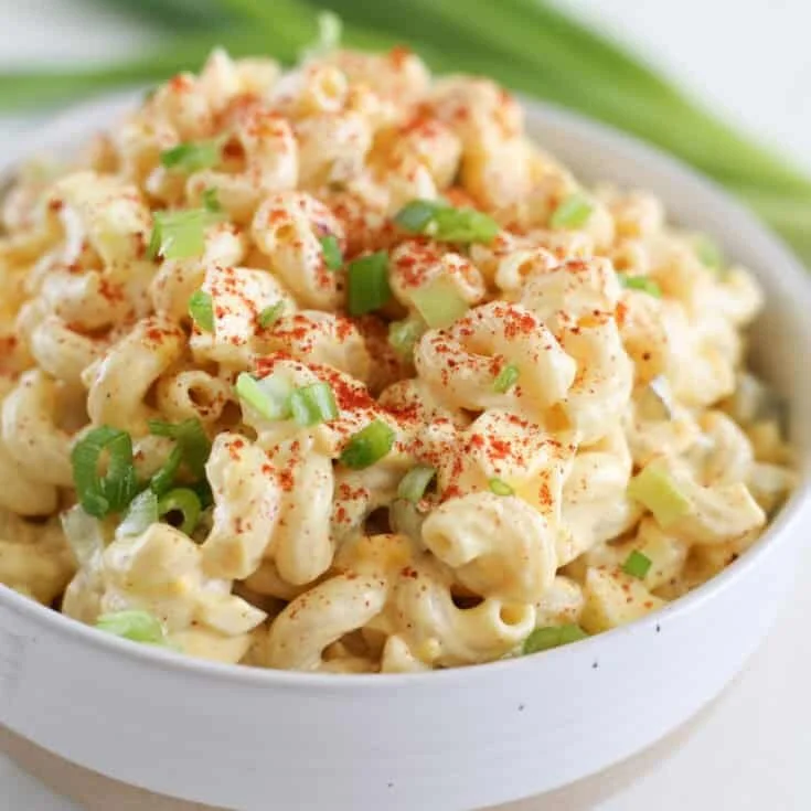 Deviled Egg Pasta Salad