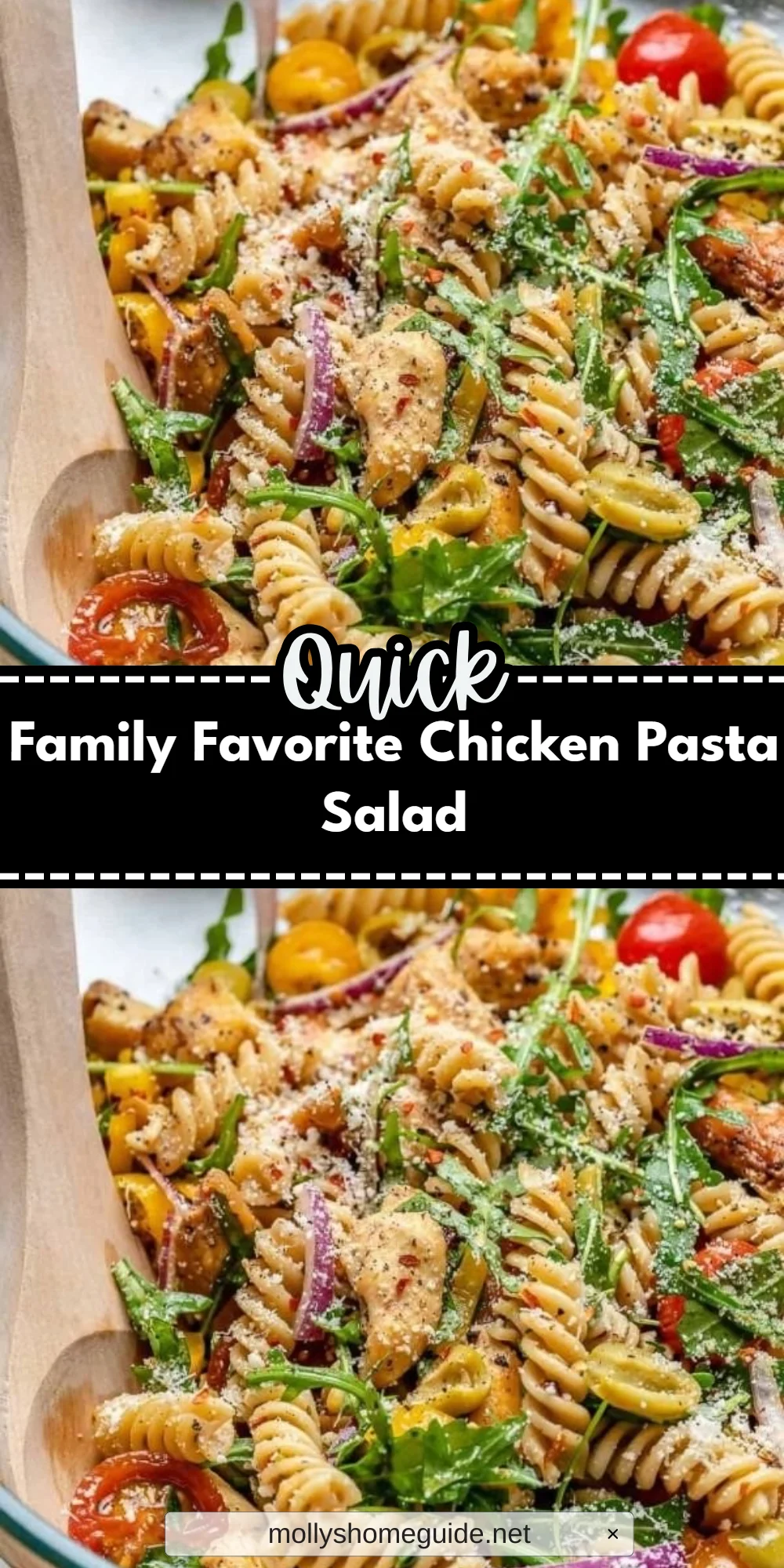 Family Favorite Chicken Pasta Salad
