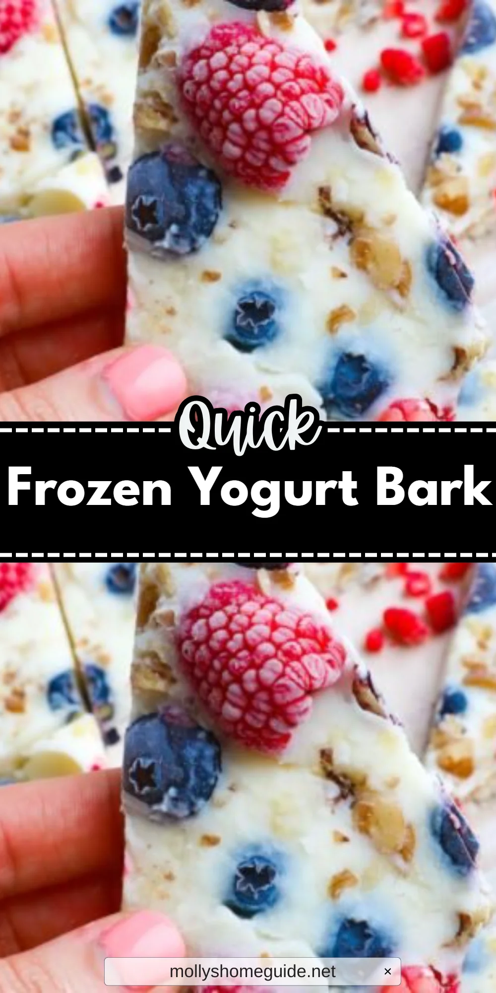 Frozen Yogurt Bark