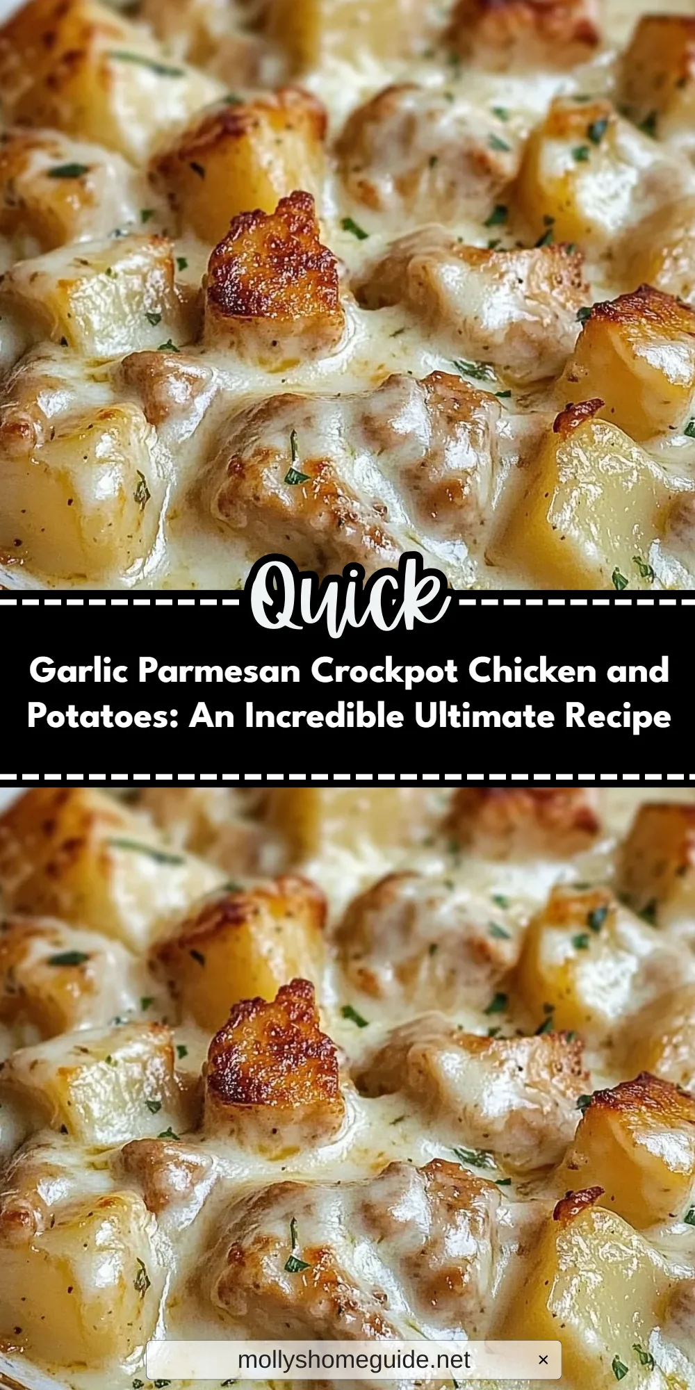 Garlic Parmesan Crockpot Chicken and Potatoes: An Incredible Ultimate Recipe