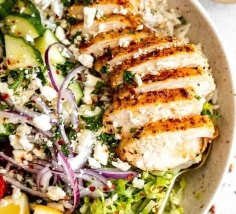 Greek Chicken Bowls