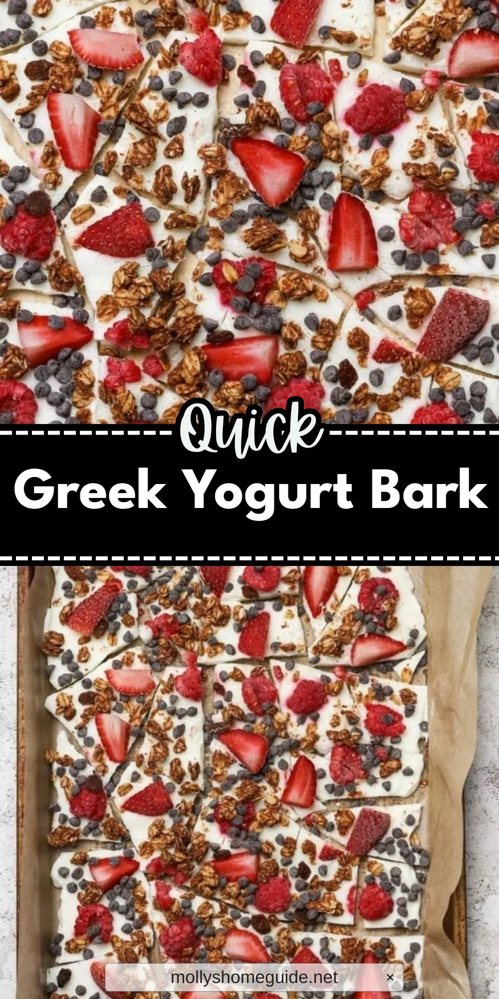 Greek Yogurt Bark