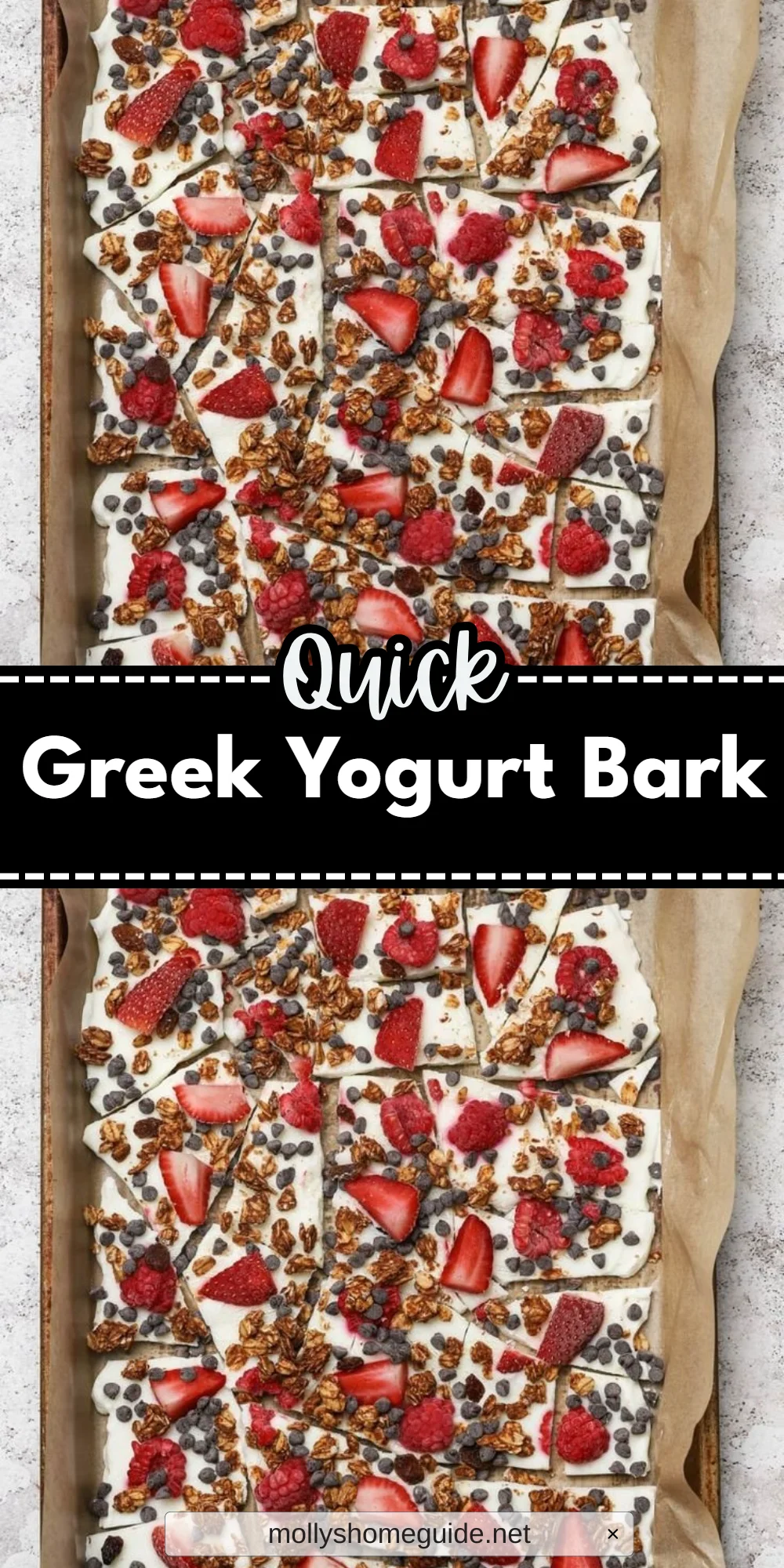 Greek Yogurt Bark