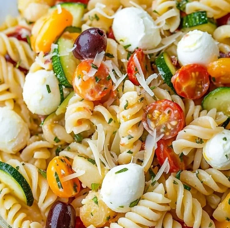 Healthy Cold Pasta Salad