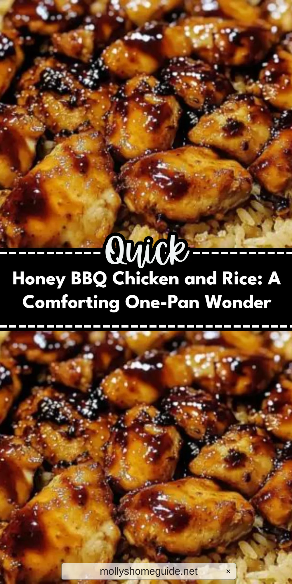 Honey BBQ Chicken and Rice: A Comforting One-Pan Wonder
