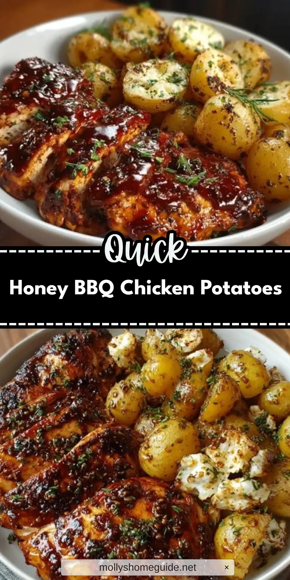 Honey BBQ Chicken Potatoes