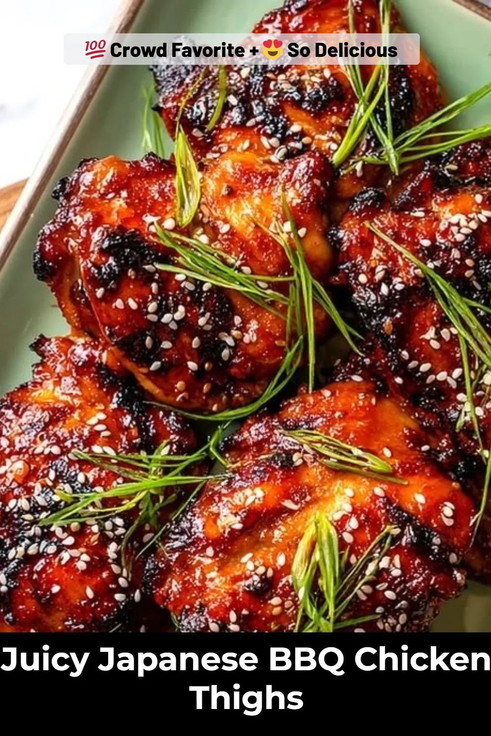 Juicy Japanese BBQ Chicken Thighs