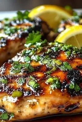 Delicious Key West grilled chicken served with tropical sides