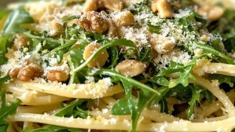 Lemon Arugula Pasta Salad for a Bright, Fresh Twist