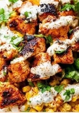 Delicious Mexican-inspired bowl filled with colorful ingredients