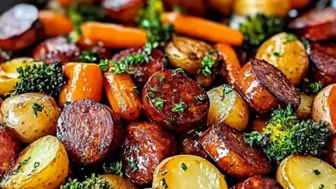 One-Pan Honey Garlic Kielbasa & Veggies for Effortless Nights