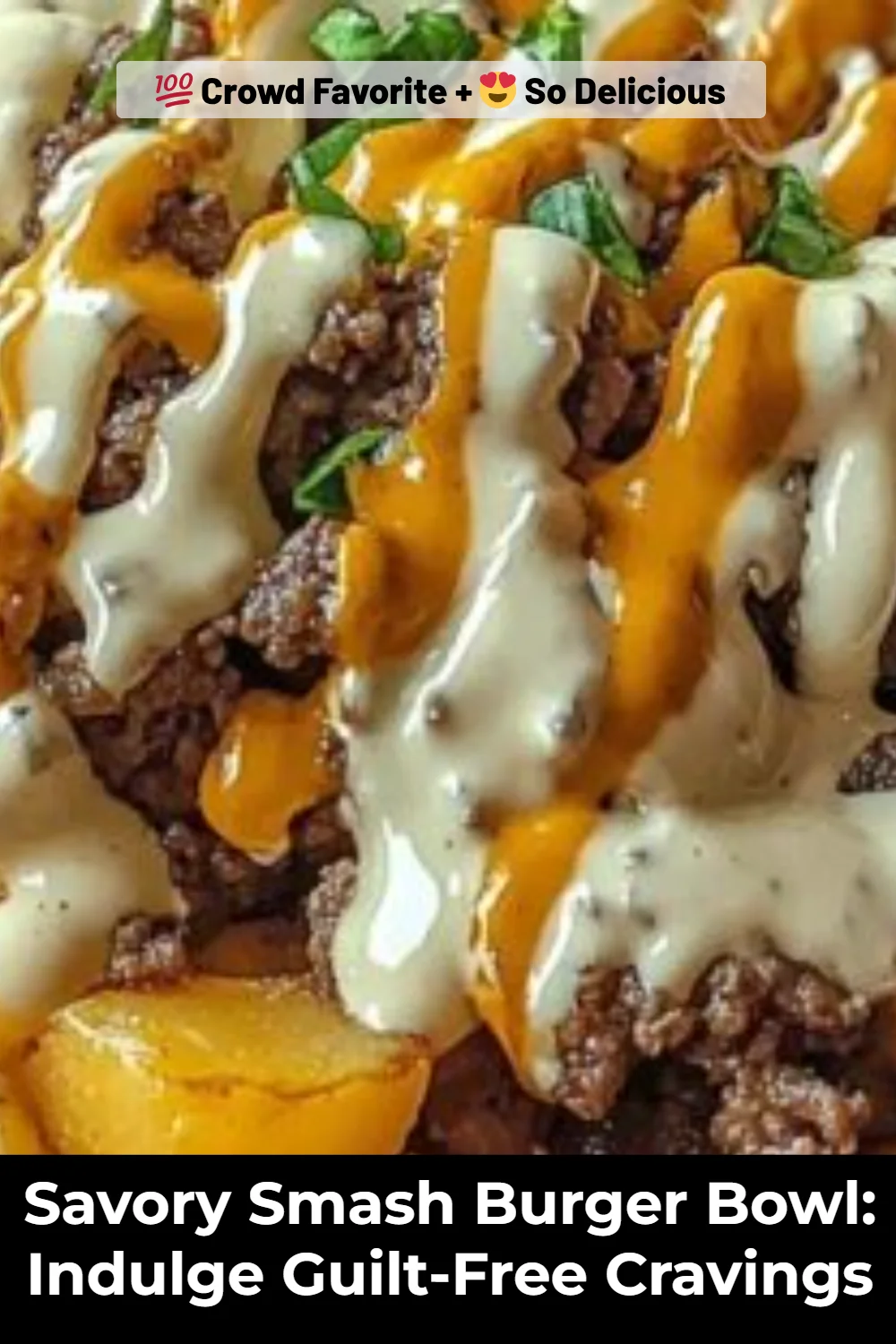 Savory Smash Burger Bowl: Indulge Guilt-Free Cravings