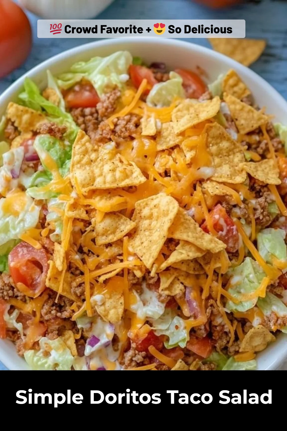 Simple Doritos Taco Salad