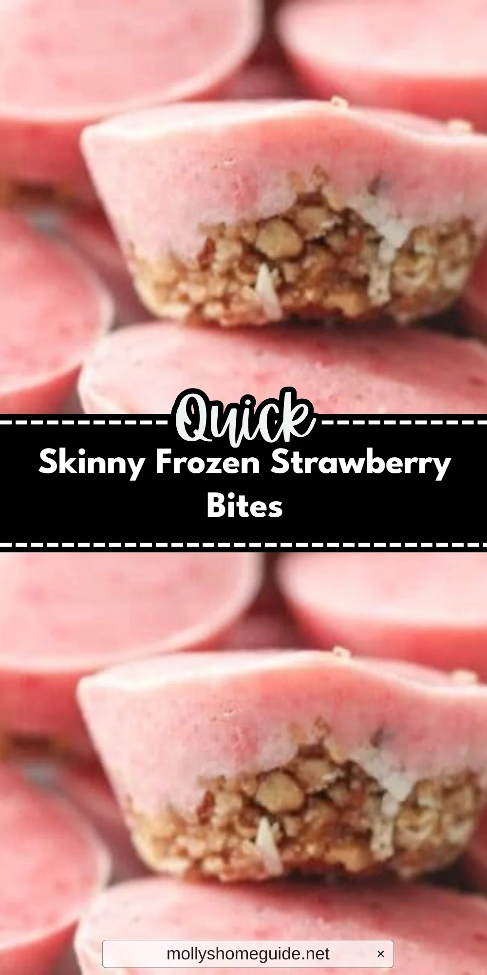 Skinny Frozen Strawberry Bites
