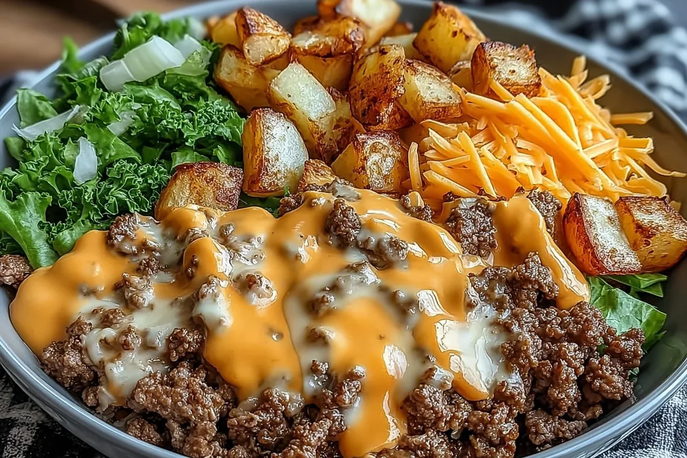Smash Burger Bowl