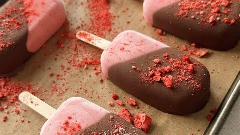 Strawberry Yogurt Bars