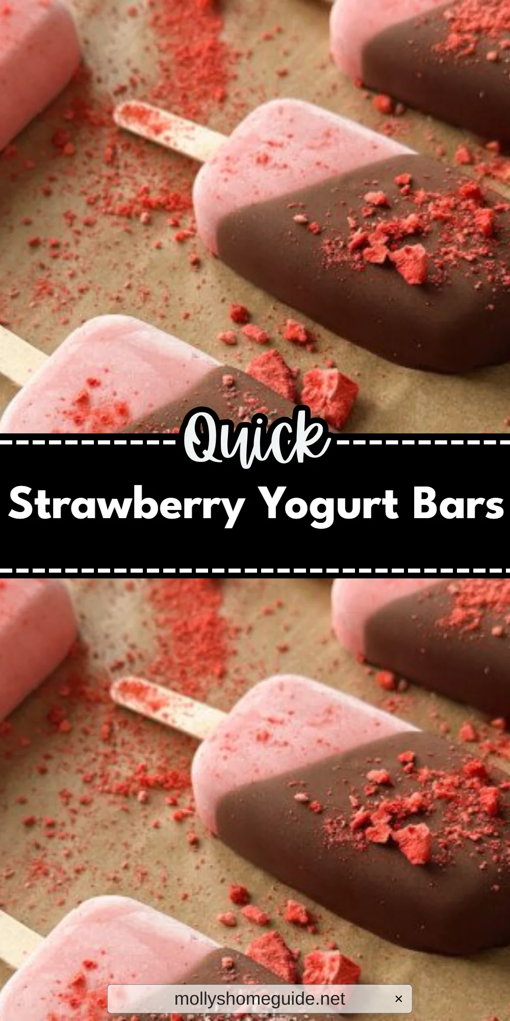 Strawberry Yogurt Bars