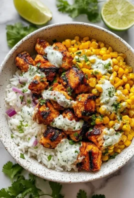 Delicious Street Corn Chicken Rice Bowl with vibrant toppings and flavors