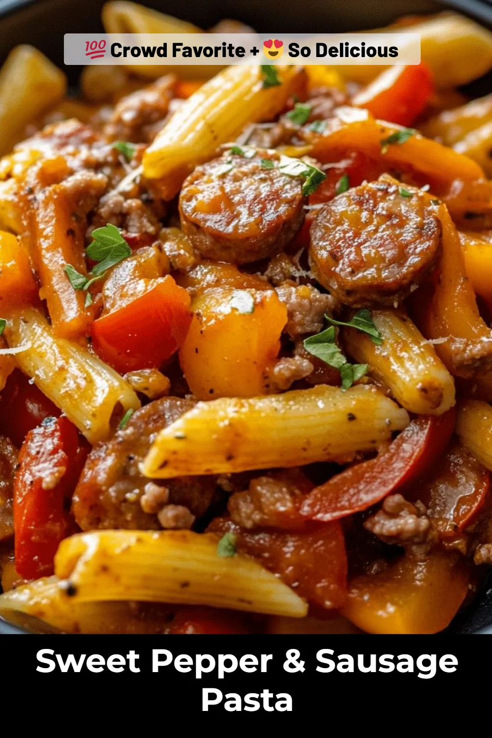 Sweet Pepper & Sausage Pasta