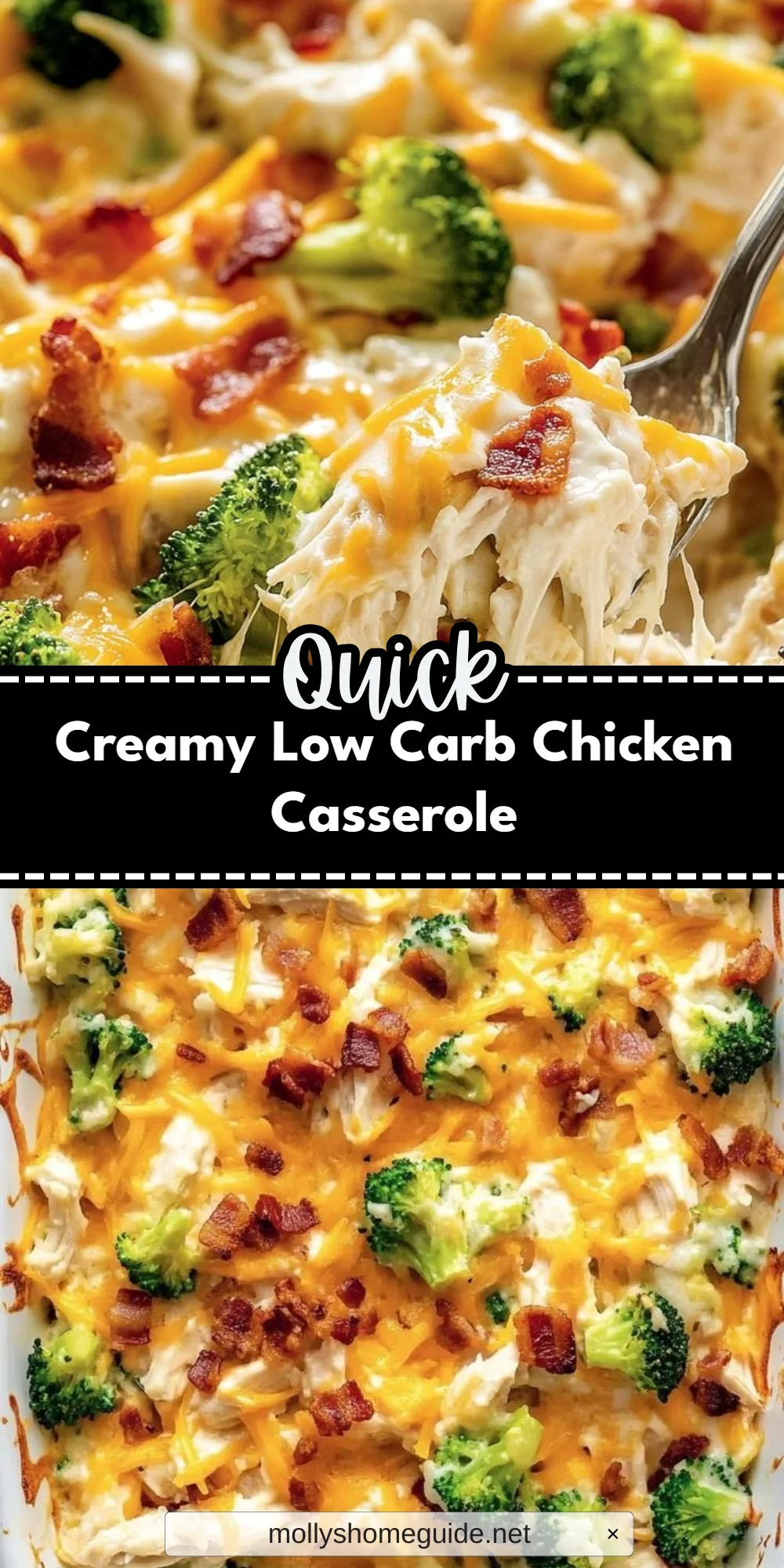 Creamy Low Carb Chicken Casserole