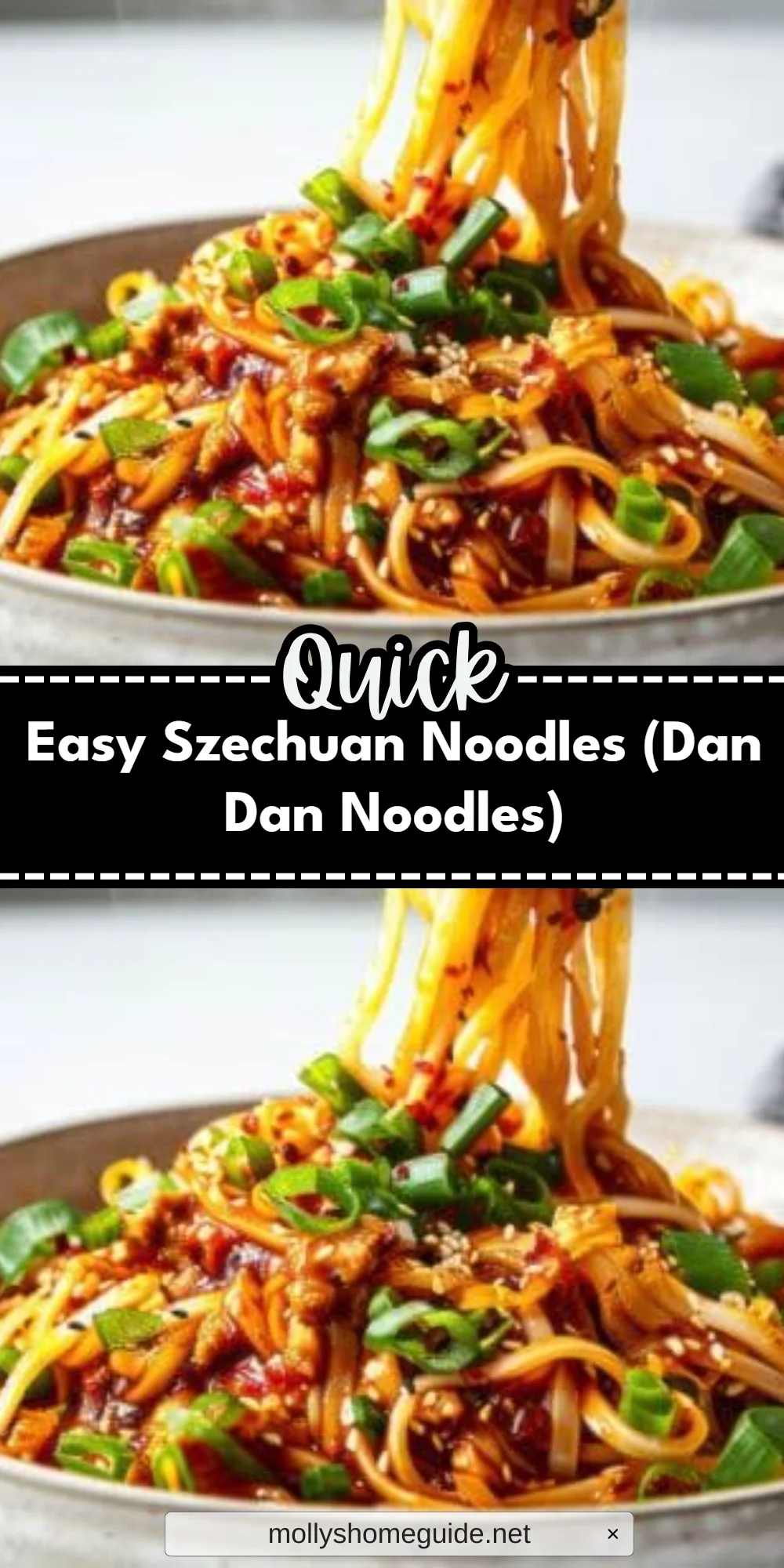 Easy Szechuan Noodles (Dan Dan Noodles)