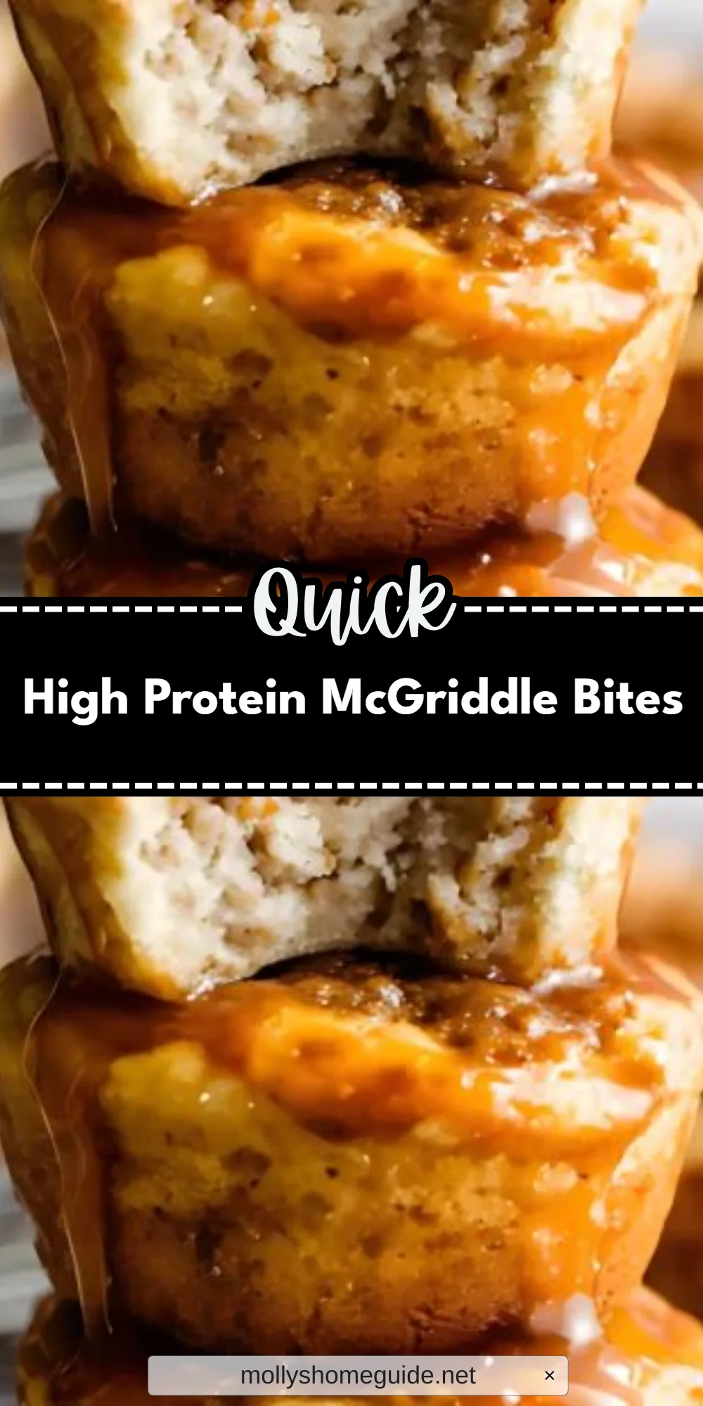 High Protein McGriddle Bites