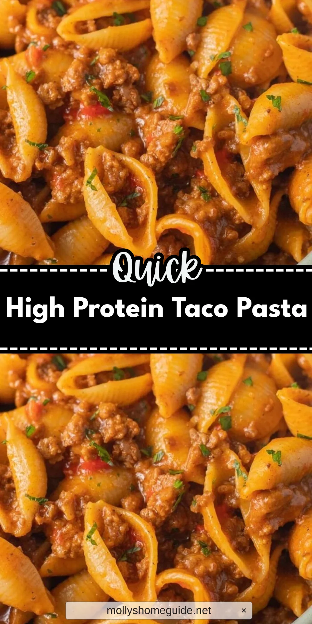 High Protein Taco Pasta