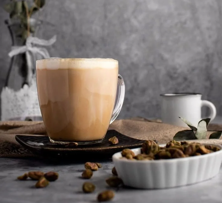 Homemade Starbucks Pistachio Latte