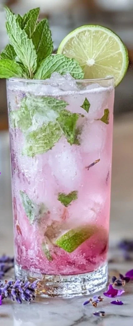 Lavender Mojito Mocktail