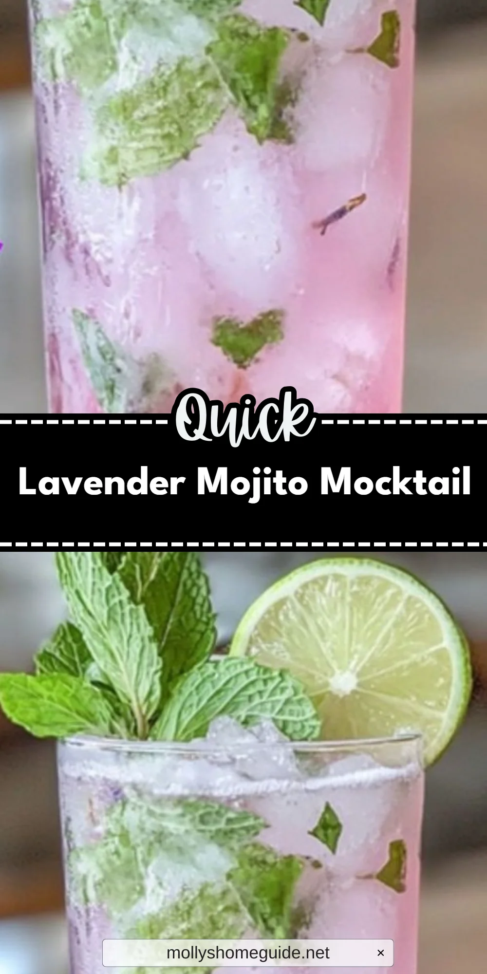Lavender Mojito Mocktail