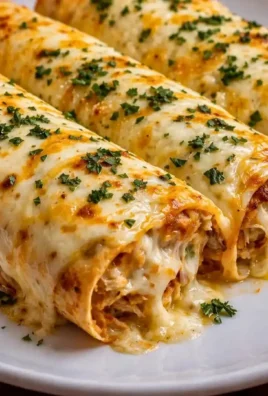 Delicious high-protein chicken enchiladas served on a plate with toppings.