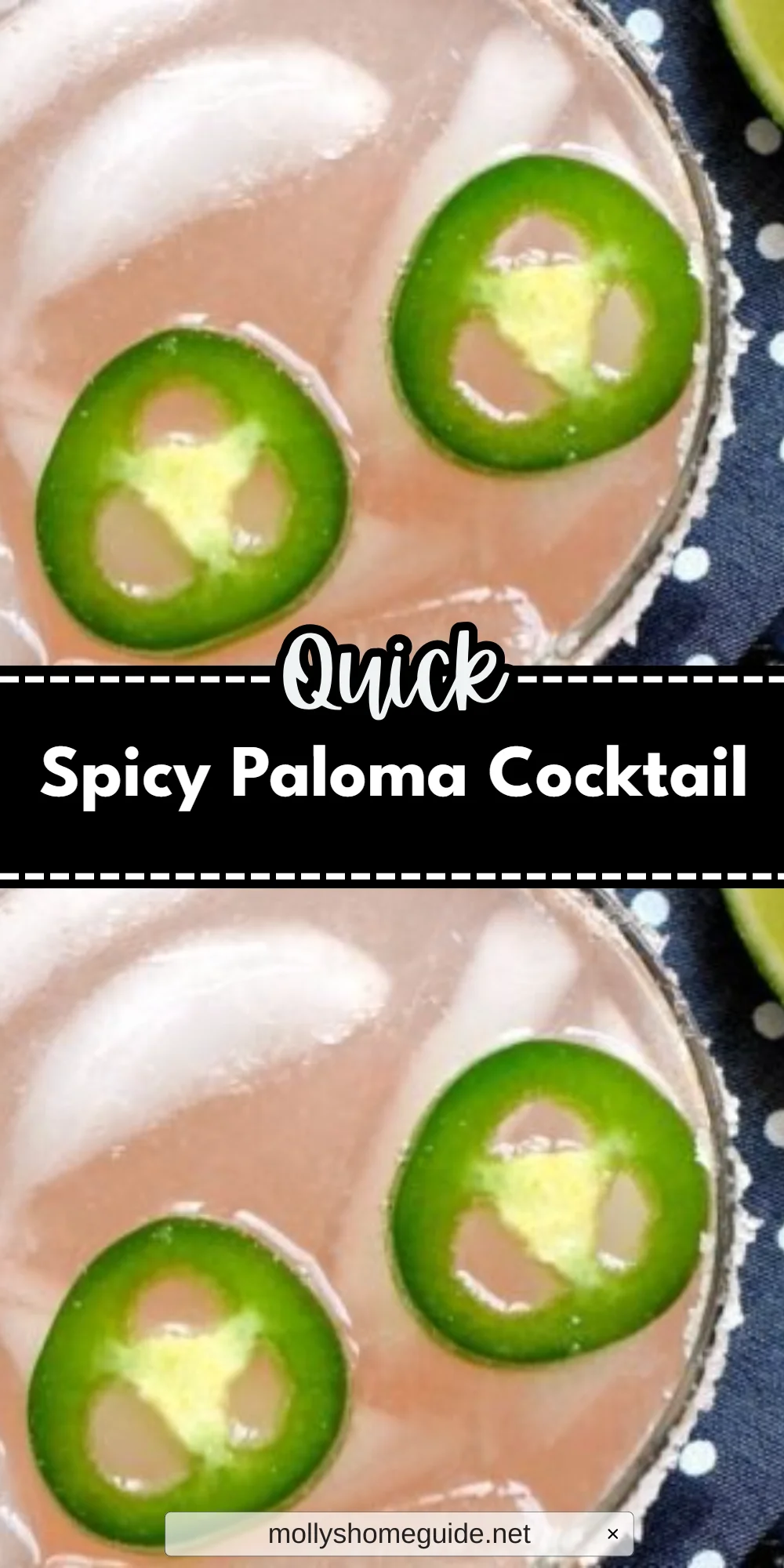 Spicy Paloma Cocktail
