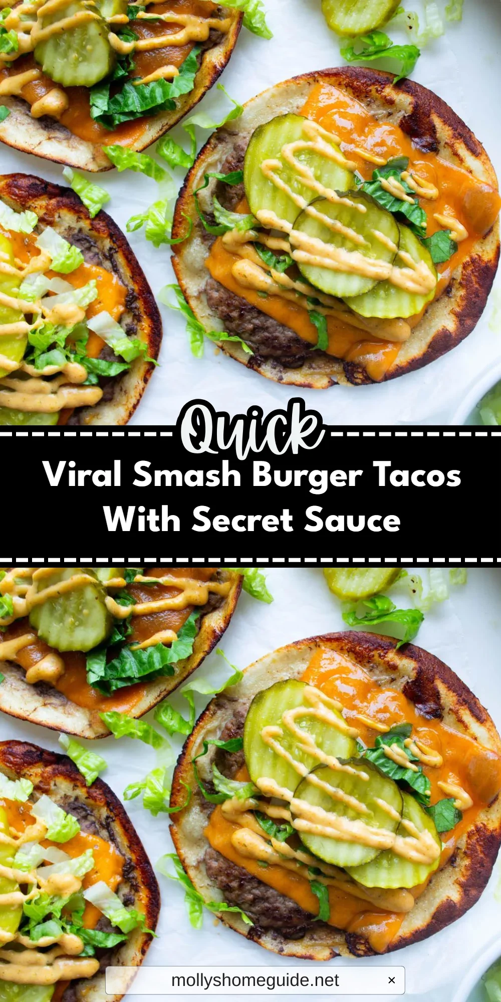 Viral Smash Burger Tacos With Secret Sauce