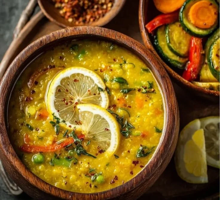 Anti-Inflammatory Golden Lemon Lentil Soup
