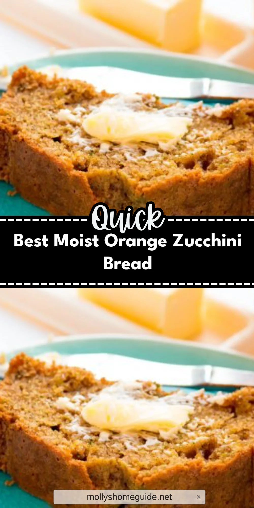 Best Moist Orange Zucchini Bread